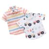 Pack of 2 Boys Cotton Printed Shirts – Half Sleeve Casual Button Down Shirts for Kids