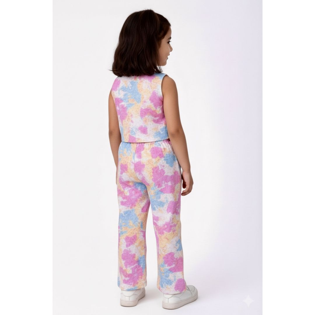 Multicolour print Top & Pant Set - Image 3